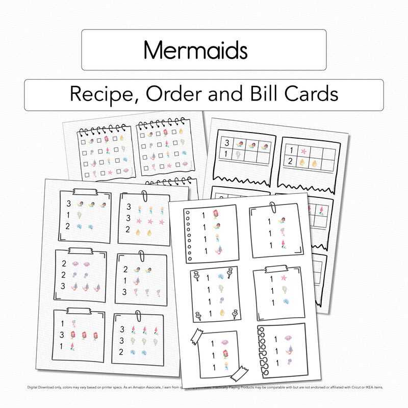 Mermaids - Recipe Pack