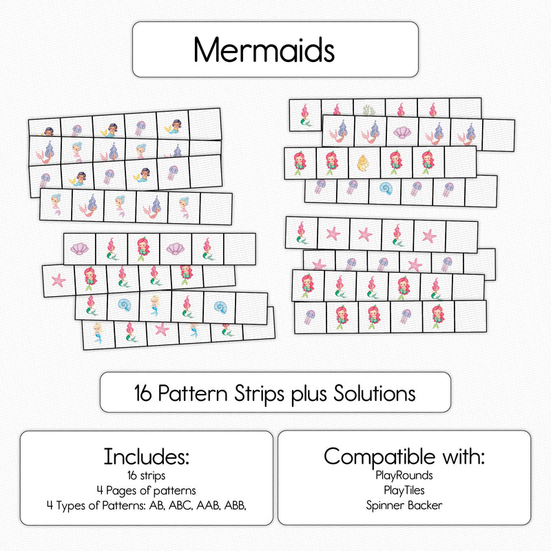 Mermaids - Pattern Strips