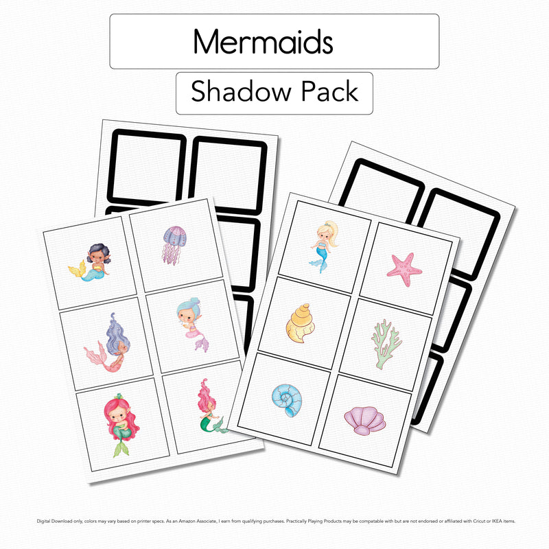 Mermaids - Shadow Cards