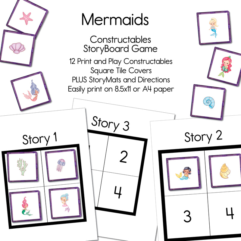 Mermaids - Constructables StoryBoard Game