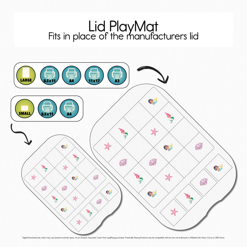 Mermaids - Sudoku Board PlayMat