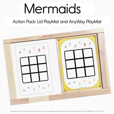 Mermaids - Tic Tac Toe PlayMat