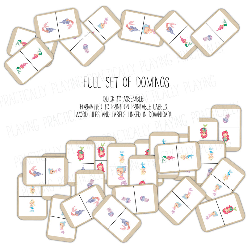 Mermaids - Dominos Game Pack