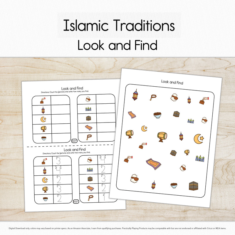 Islamic Traditions - Look and Find