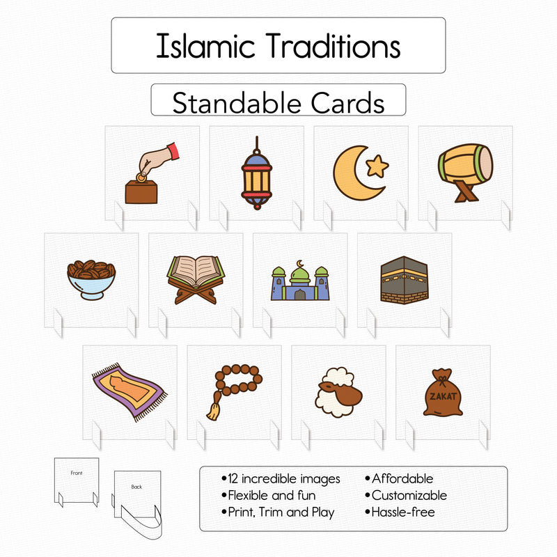 Islamic Traditions - Standable Cards