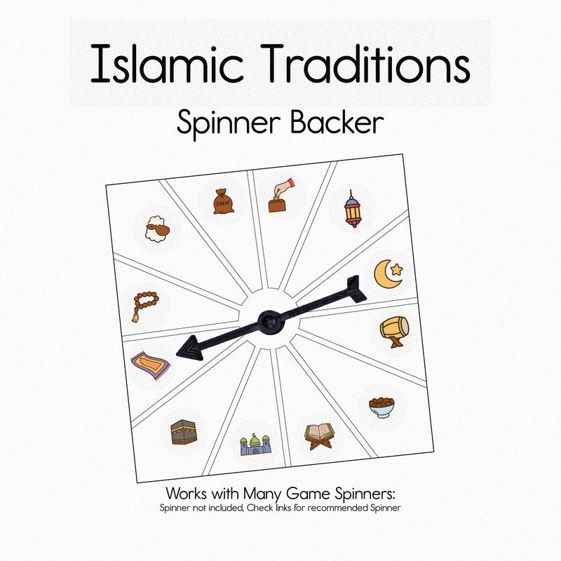 Islamic Traditions - Spinner Backer