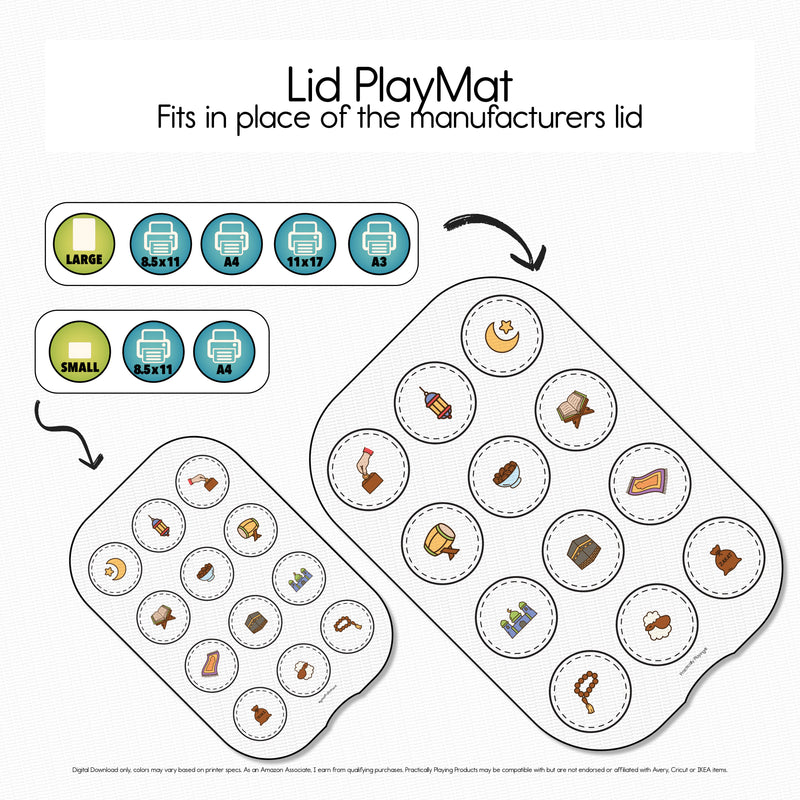 Islamic Traditions - Matching GameBoard