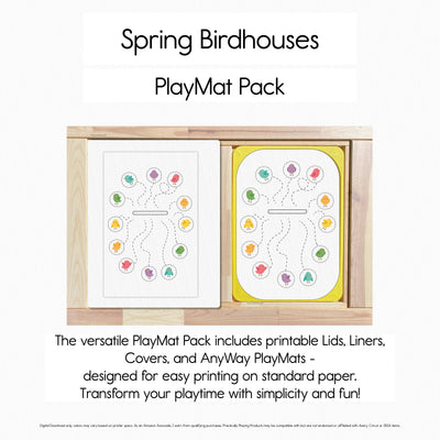 Spring Birdhouses - Poof Single Slot