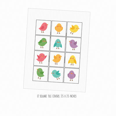 Spring Birdhouses - Constructable Card Pack