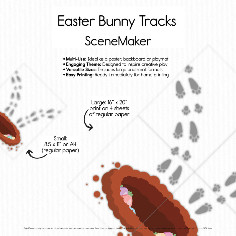Easter Bunny Tracks - Scene Maker copy