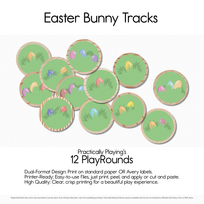 Easter Bunny Tracks - PlayRound