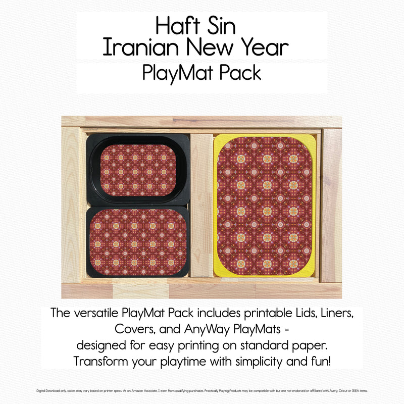 Haft Sin- Iranian New Year - PlayMat - Design 5