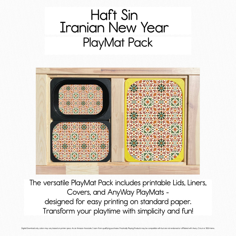Haft Sin- Iranian New Year - PlayMat - Design 3