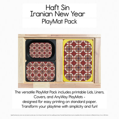 Haft Sin- Iranian New Year - PlayMat - Design 6