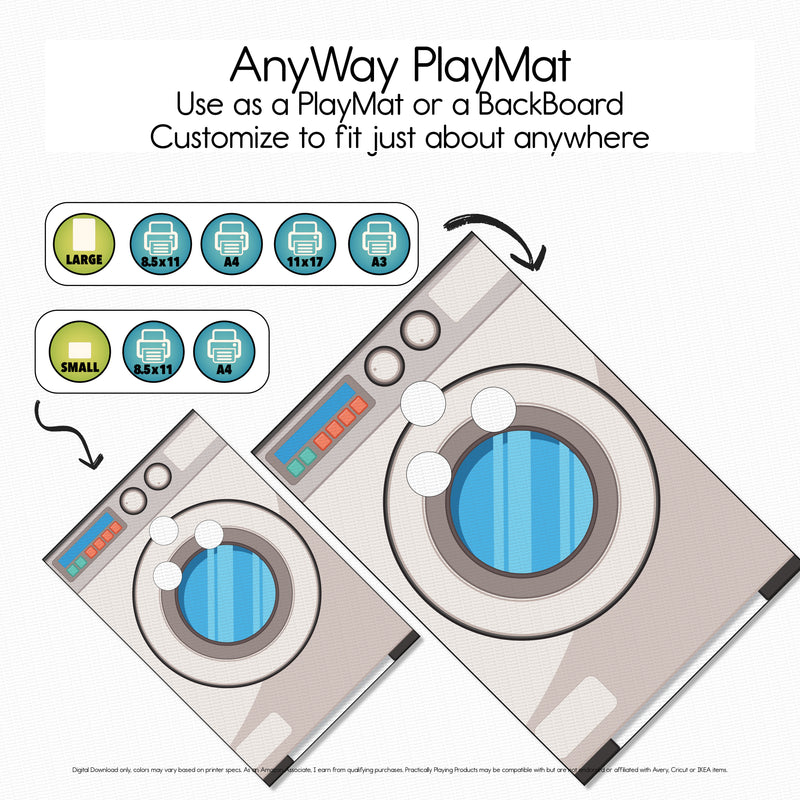 Laundry - 12 Card PlayMat