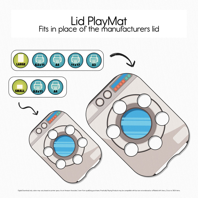 Laundry - Six Hole PlayMat