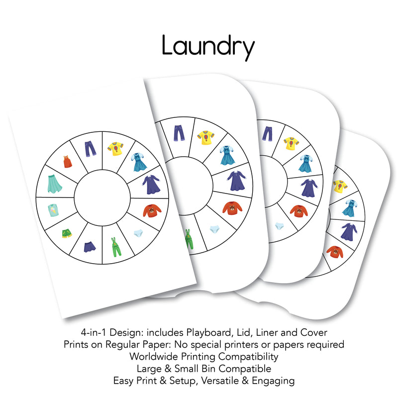 Laundry - Twelve Wheel PlayMat