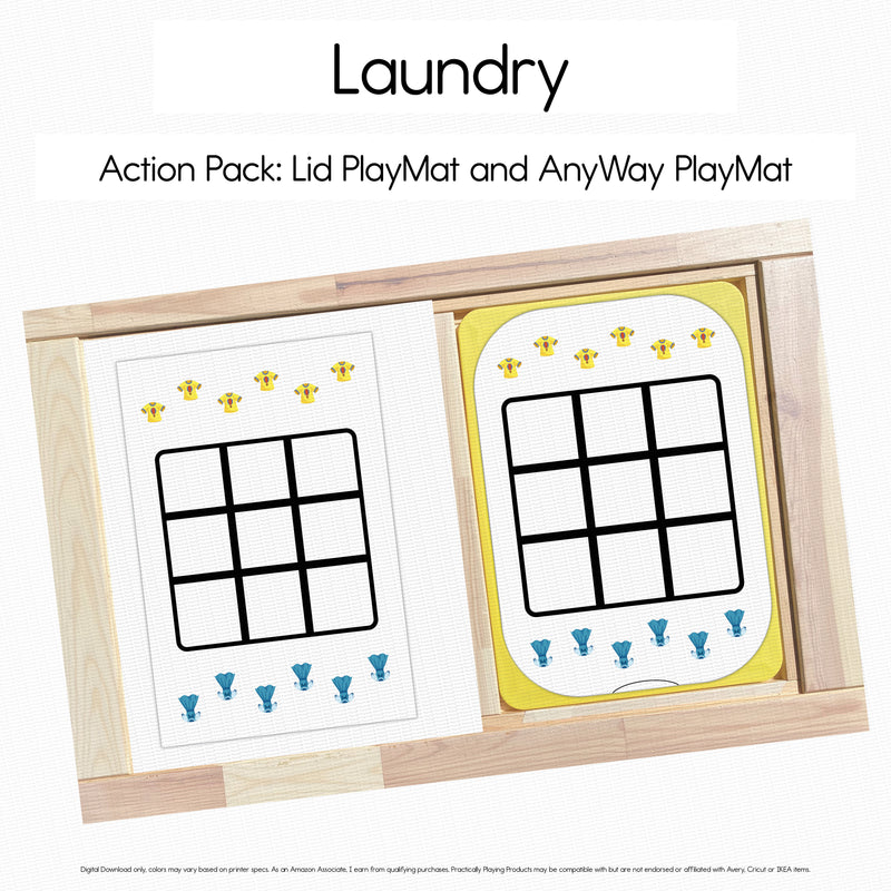 Laundry - Tic Tac Toe PlayMat