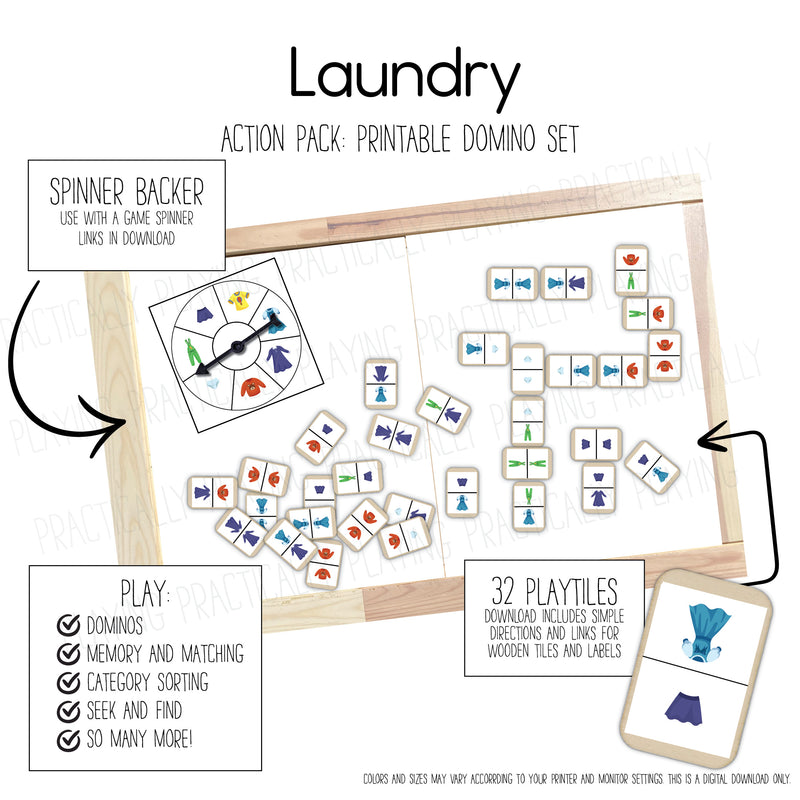 Laundry - Dominos Game Pack