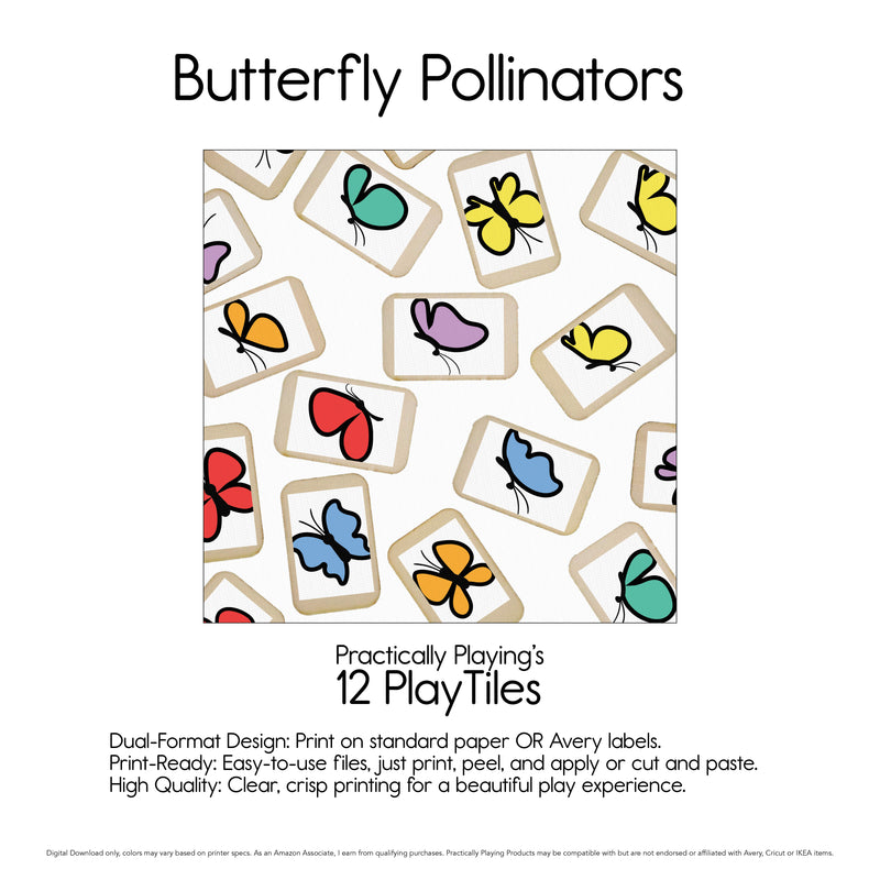 Butterfly Pollinators - PlayTiles