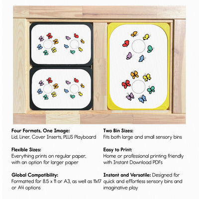 Butterfly Pollinators - This or That PlayMat