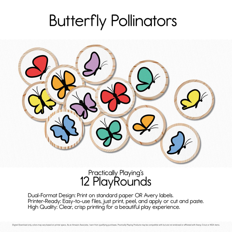 Butterfly Pollinators - PlayRound