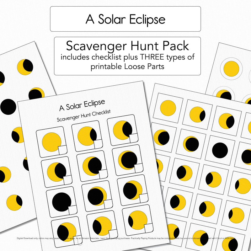 A Solar Eclipse - Scavenger Hunt