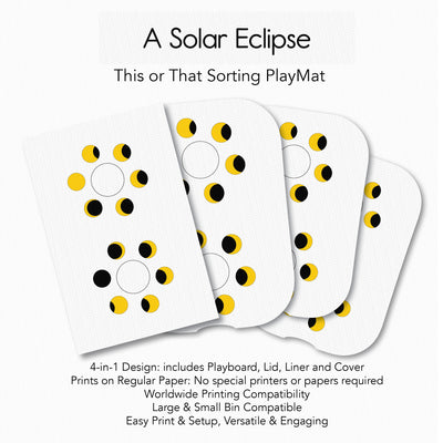A Solar Eclipse - This or That PlayMat
