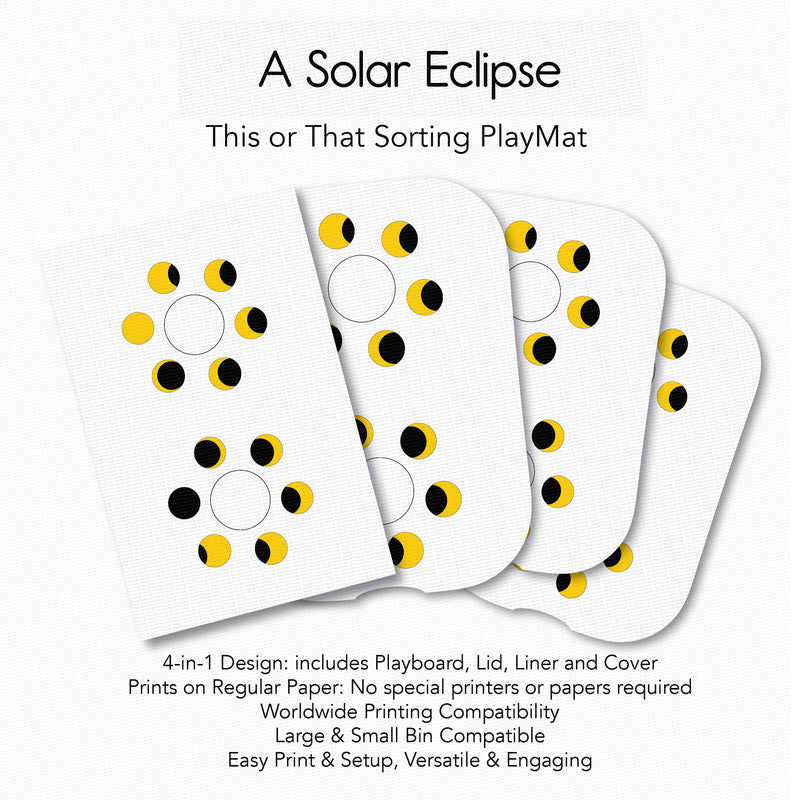 A Solar Eclipse - This or That PlayMat