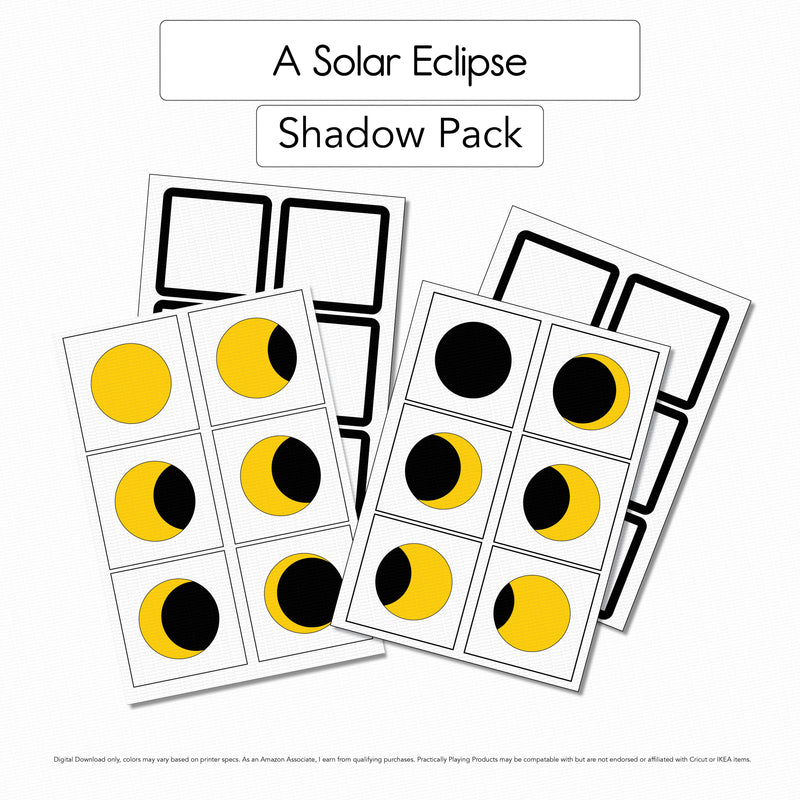 A Solar Eclipse - Shadow Cards