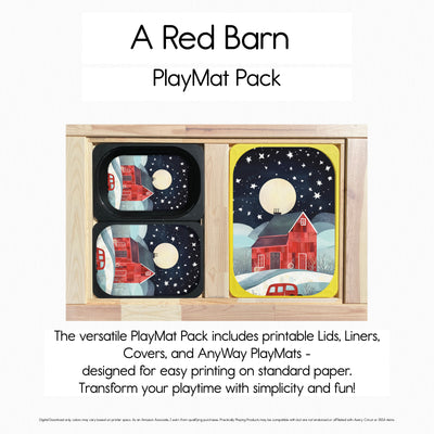 A Red Barn - PlayMat - Design 2