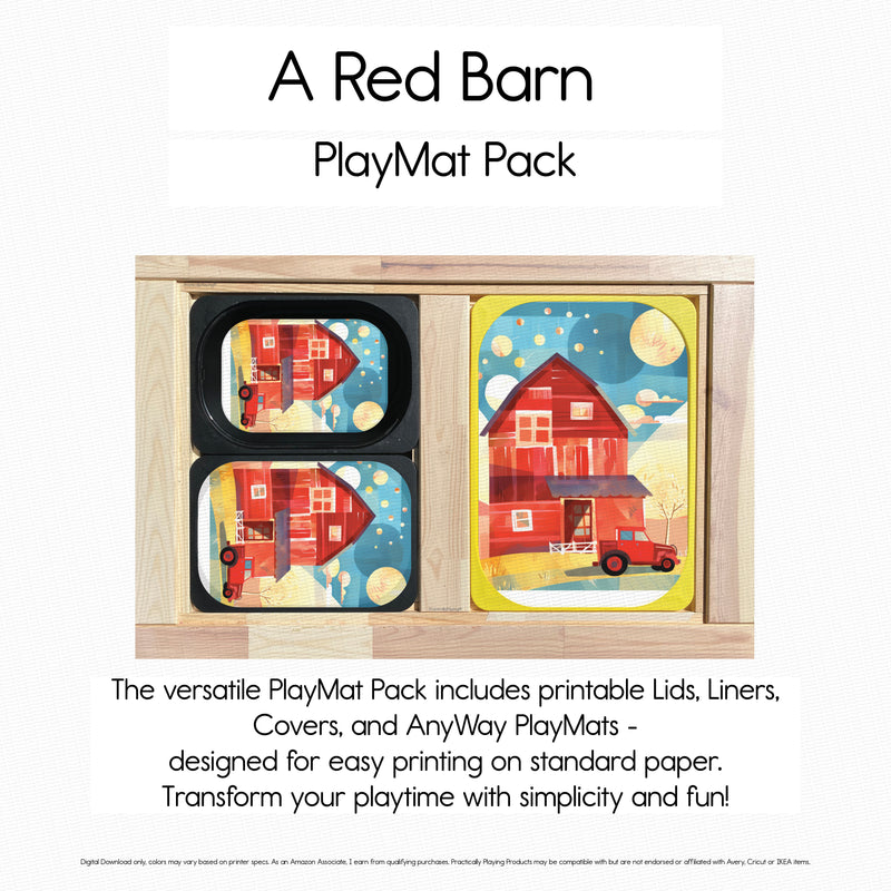 A Red Barn - PlayMat - Design 5