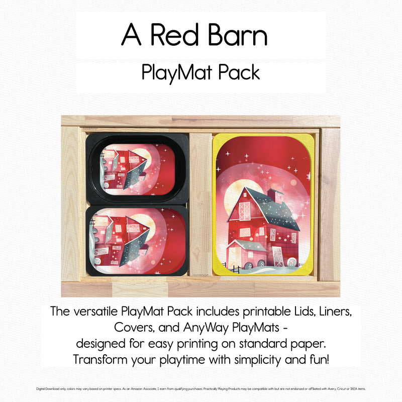 A Red Barn - PlayMat - Design 3