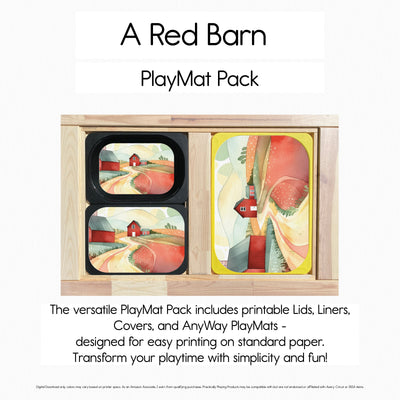 A Red Barn - PlayMat - Design 1
