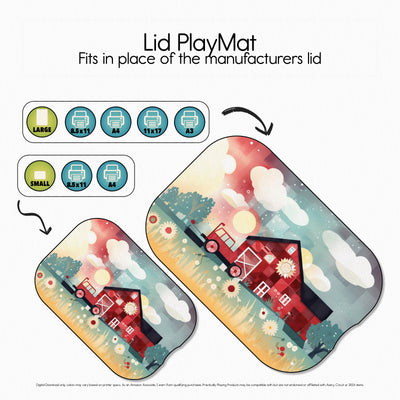A Red Barn - PlayMat - Design 9