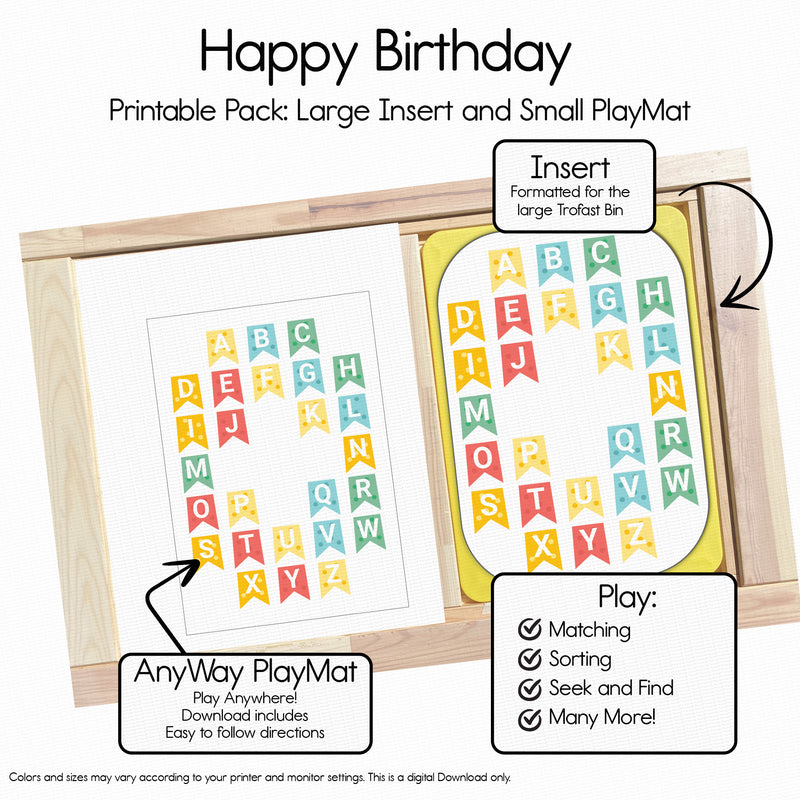Happy Birthday - PlayMat