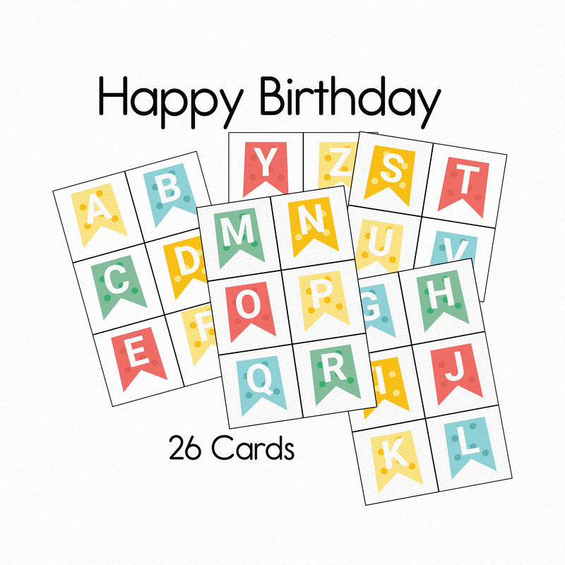 Happy Birthday - Card Pack