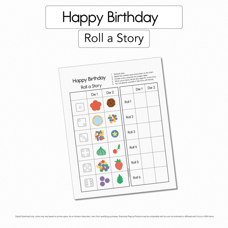 Happy Birthday - Roll a Story