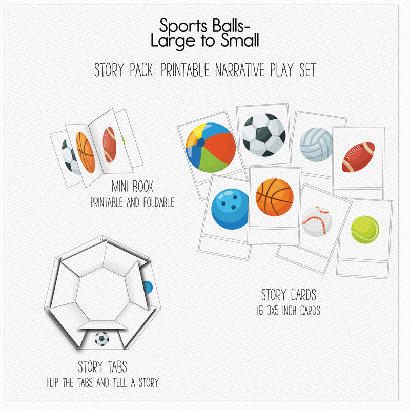 Sports Balls - My Story Pack