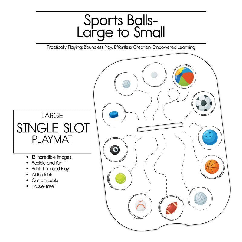 Sports Balls - Single Slot
