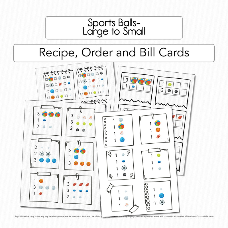 Sports Balls - Recipe Pack