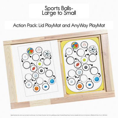 Sports Balls - Six Hole PlayMat