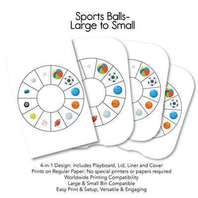Sports Balls - Twelve Wheel PlayMat