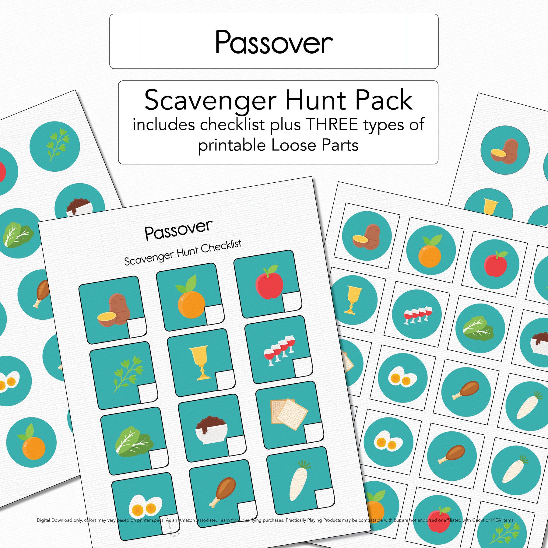 Passover - Scavenger Hunt – Practically Playing