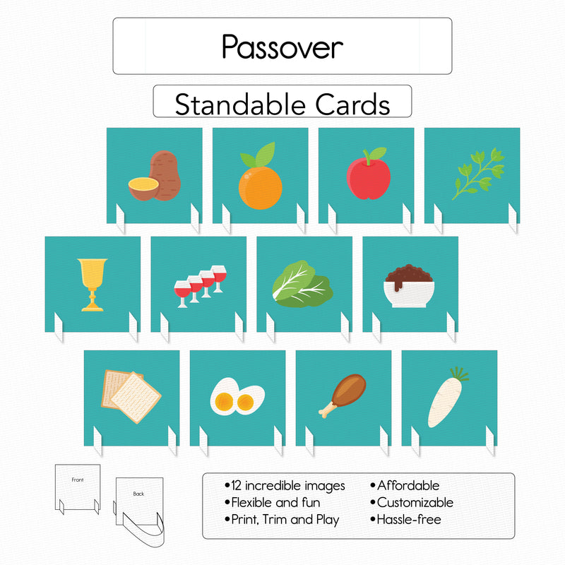 Passover - Standable Cards