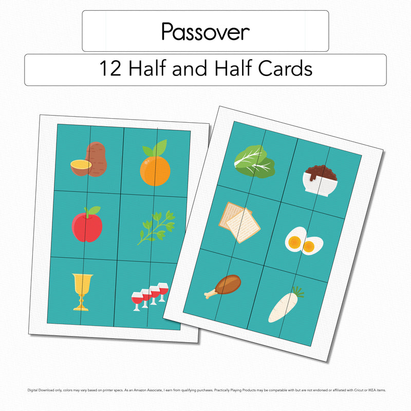 Passover - Half and Half cards