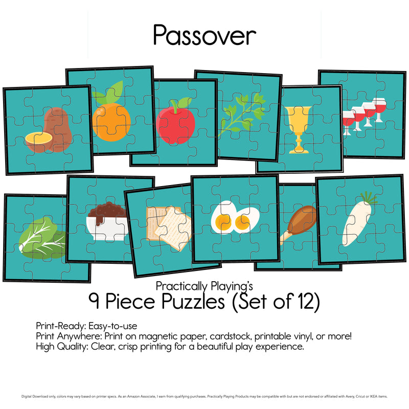 Passover - Nine Piece Puzzles