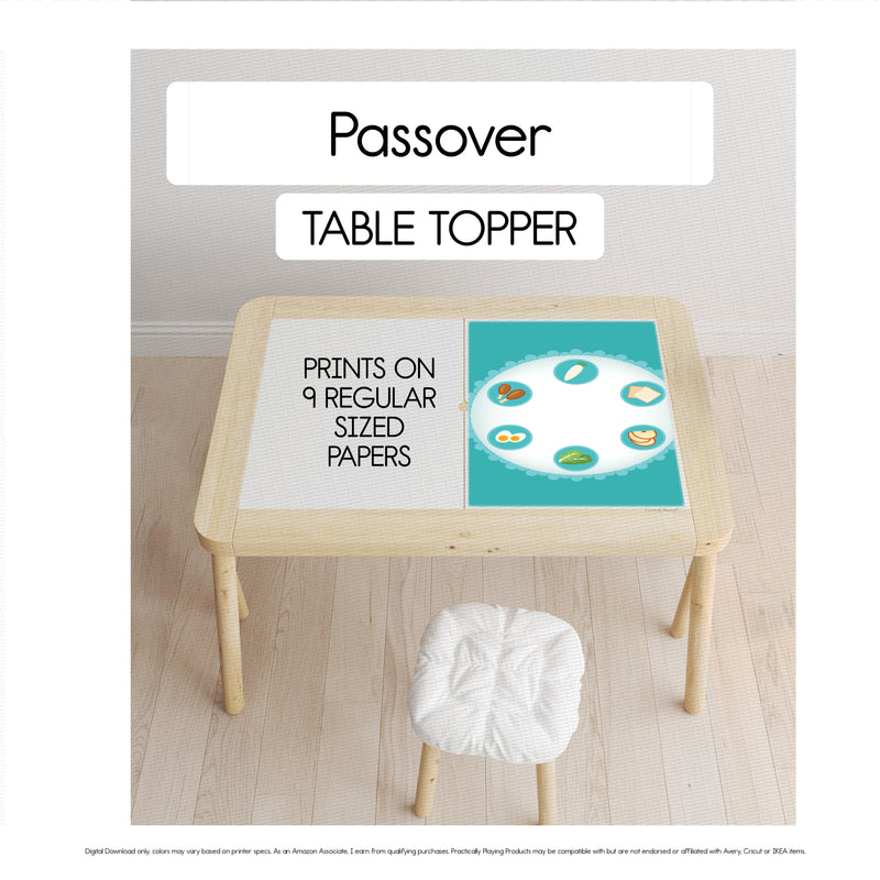 Passover - Large Dual Use Table Topper or Poster Design 1