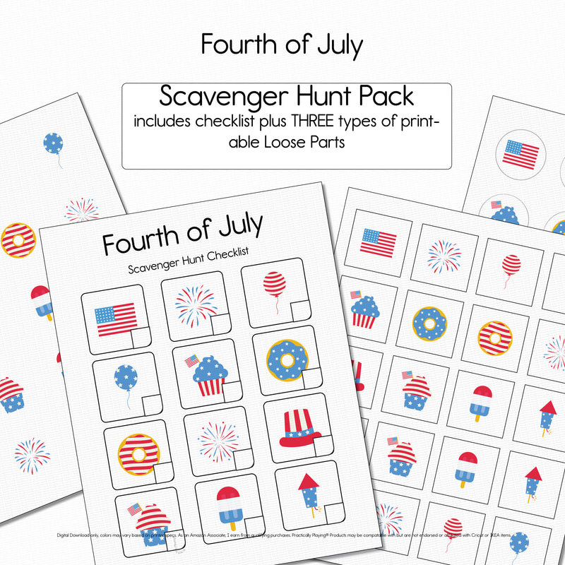 Fourth of July - Scavenger Hunt