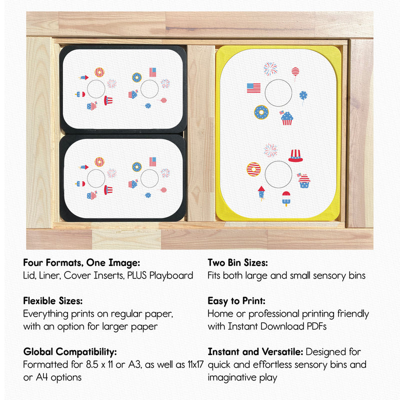 Fourth of July - This or That PlayMat